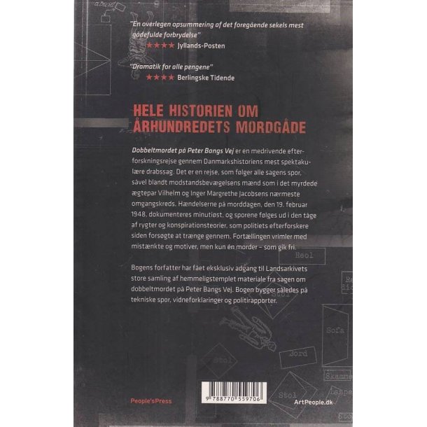 Dobbelt mordet p� Peter Bangs vej (Bog)