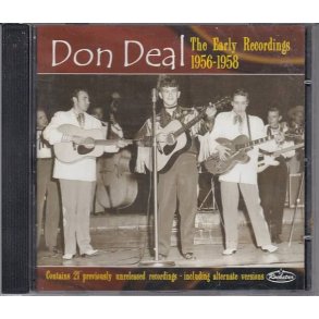 The Early Recordings 1956-1958 (CD)