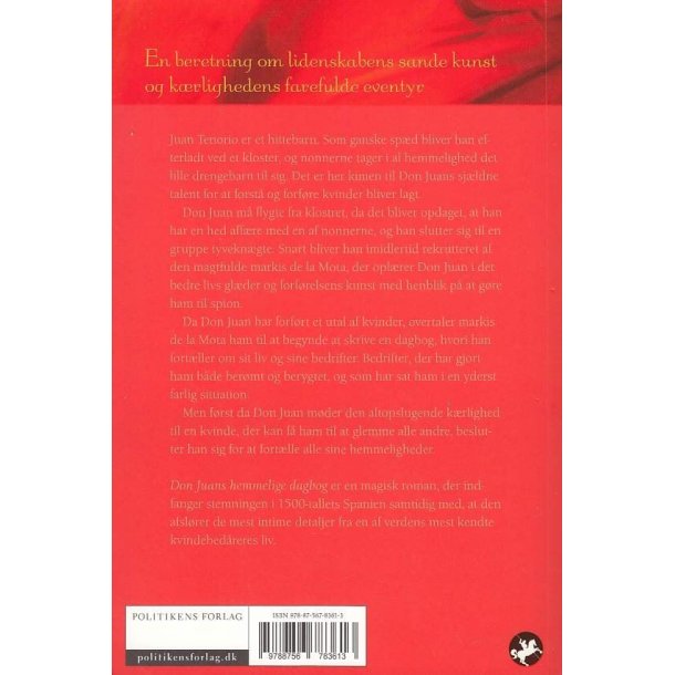 Don Juans hemmelige dagbog (Bog)