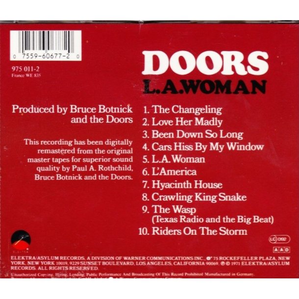 L.A woman (CD)