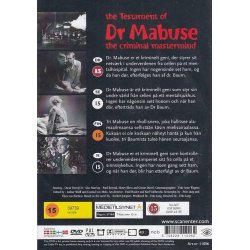 The Testament of Dr. Mabuse (DVD)