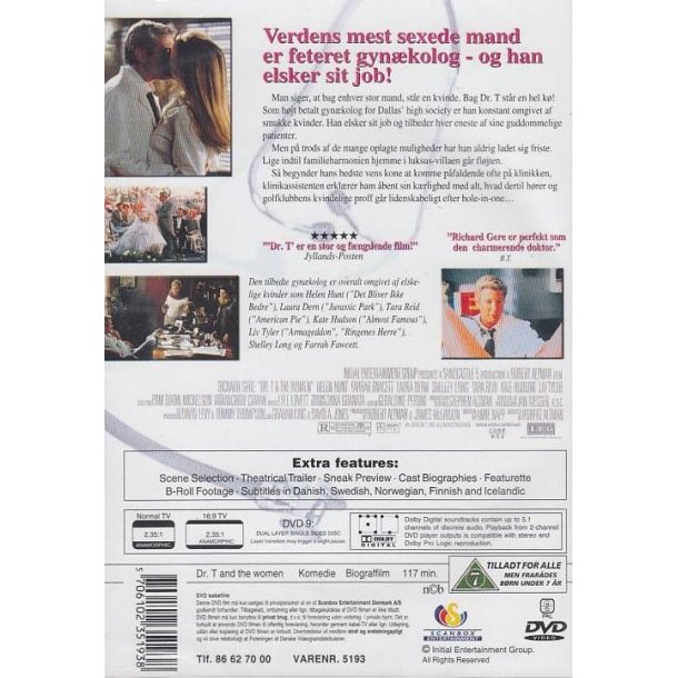Dr. T and the women (DVD)