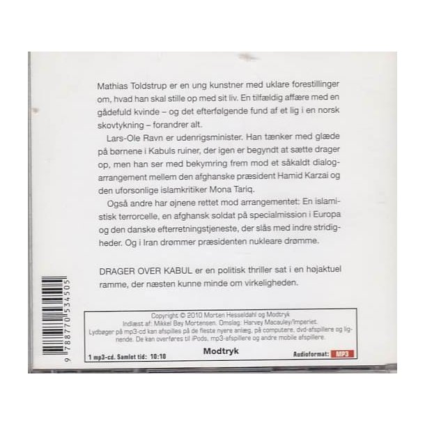 Drager over Kabul (Lydbog)