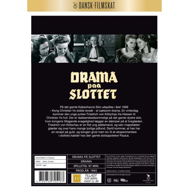 Drama paa slottet (DVD)