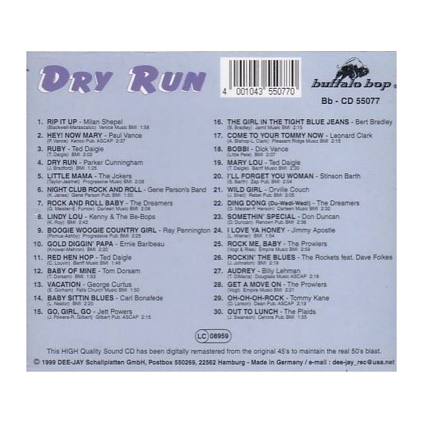 Dry Run (CD)