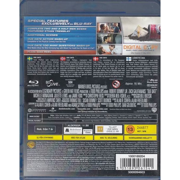Due date (Blu-ray)