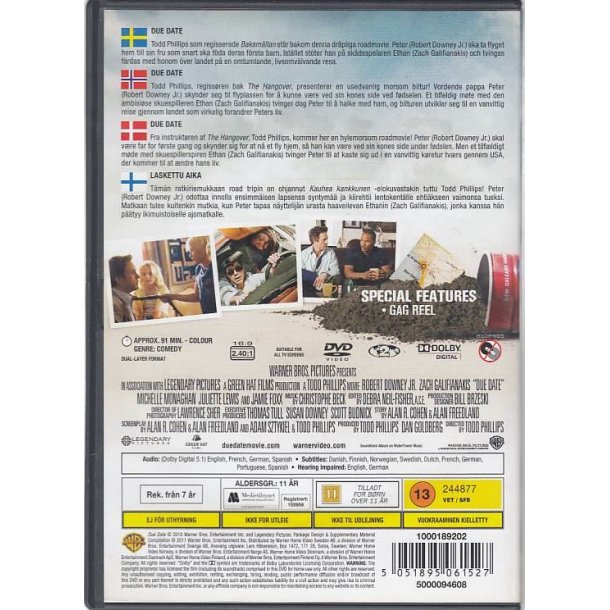 Due date (DVD)