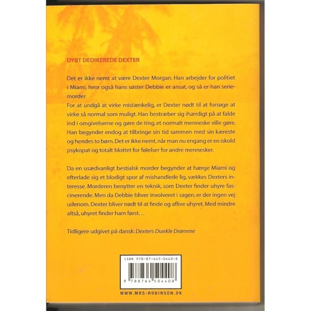 Dybt dedikerede Dexter (Bog)