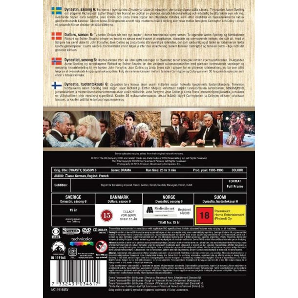 Dynasty - S�son 6 (DVD)