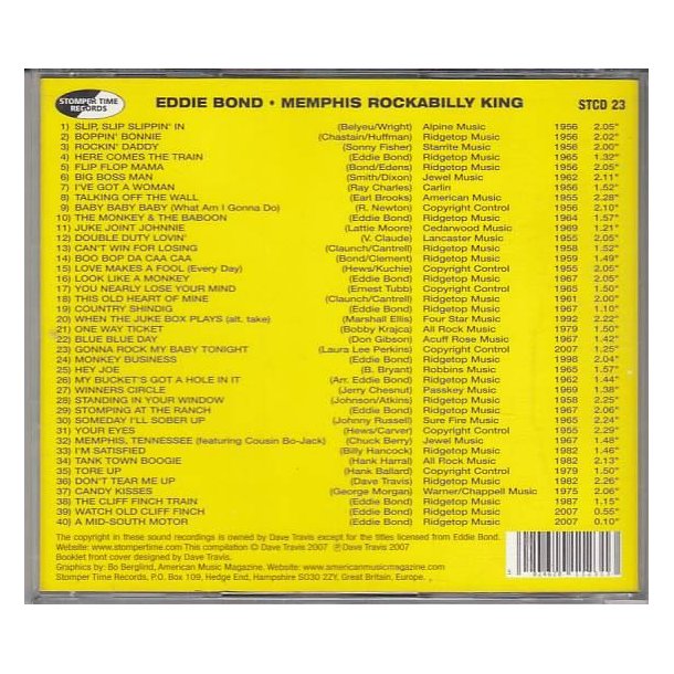 Memphis Rockabilly King (CD)