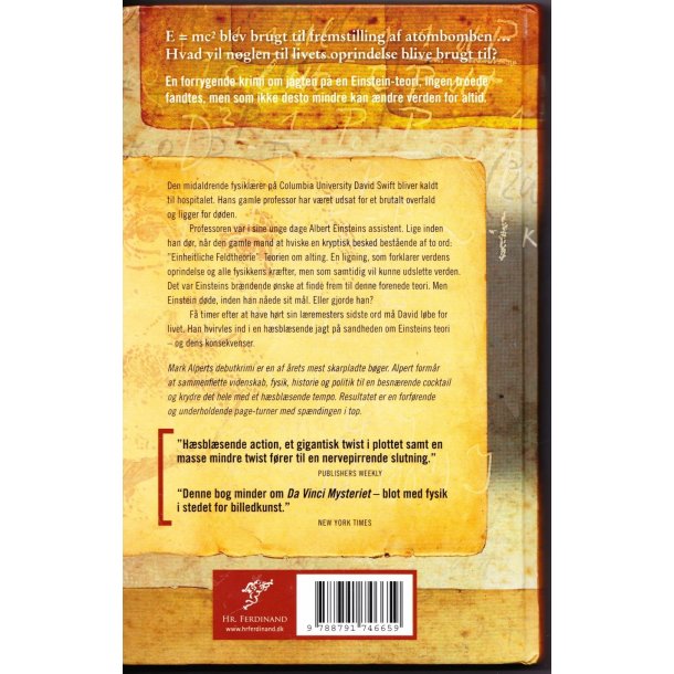 Einsteins sidste teori (Bog)