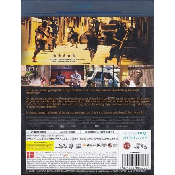 Elite squad - The enemy within (Blu-ray)