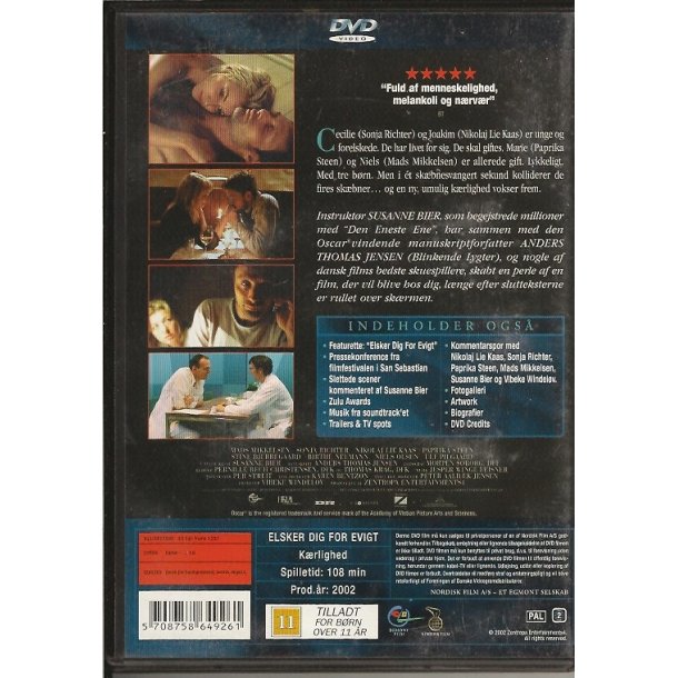 Elsker dig for evigt (DVD)