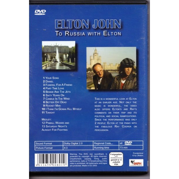 To Russia with (DVD)