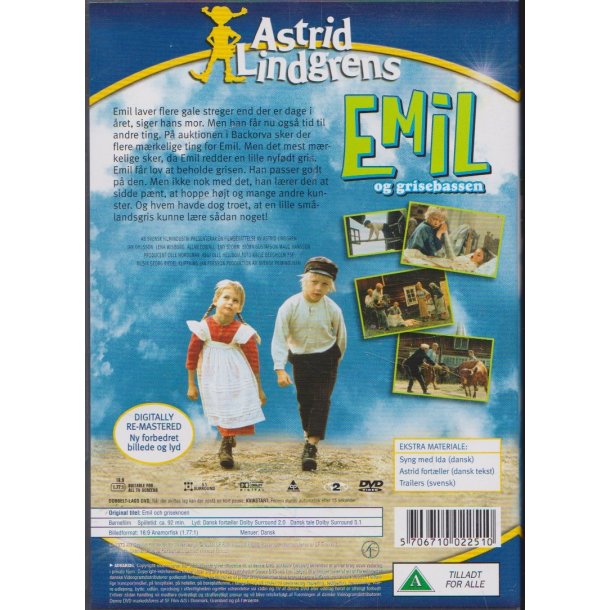 Emil og grisbassen (DVD)