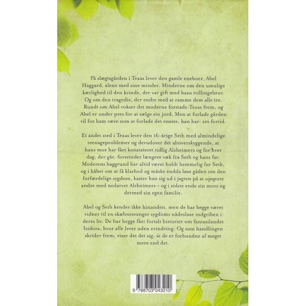 En fort�lling om at glemme (Bog)