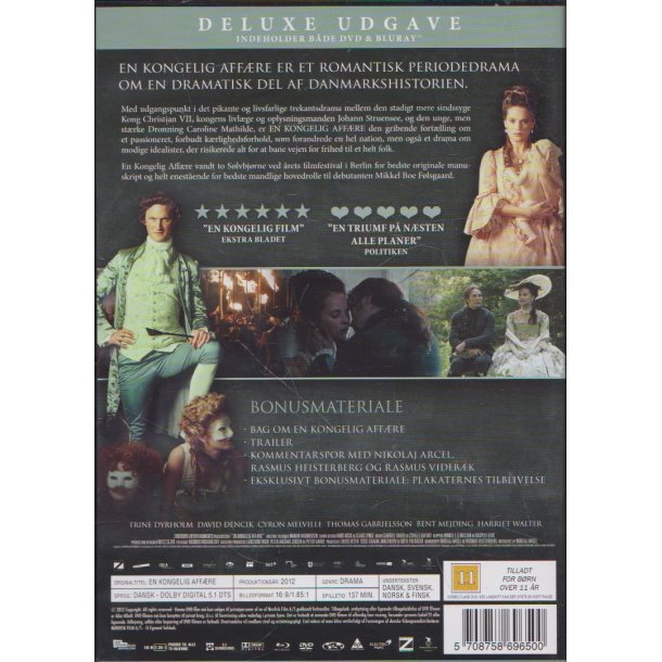 En kongelig aff�re (DVD)