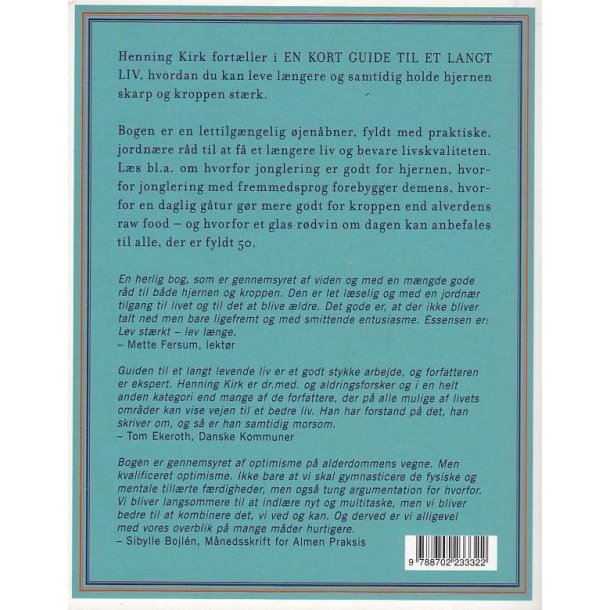 En kort guide til et langt liv (Bog)