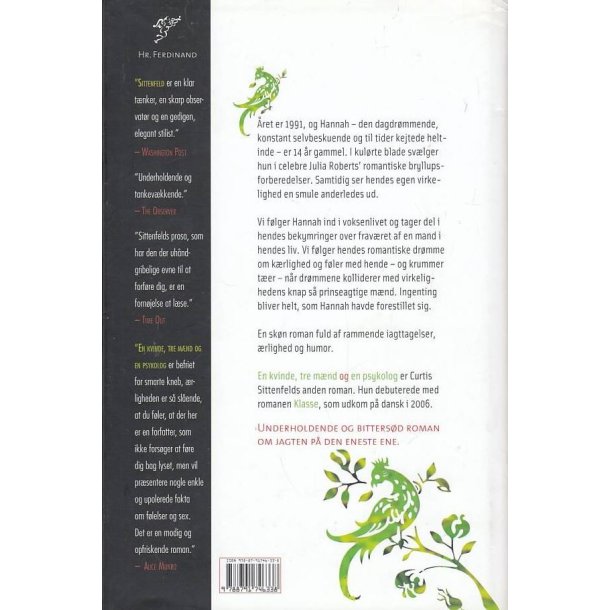 En kvinde, tre m�nd & en psykolog (Bog)