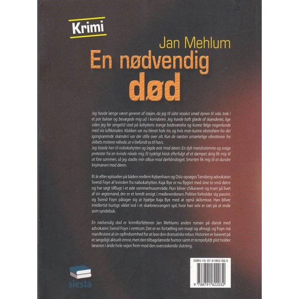 En n�dvendig d�d (Bog)