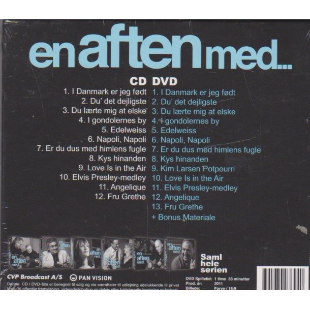 En aften med...(CD+DVD)