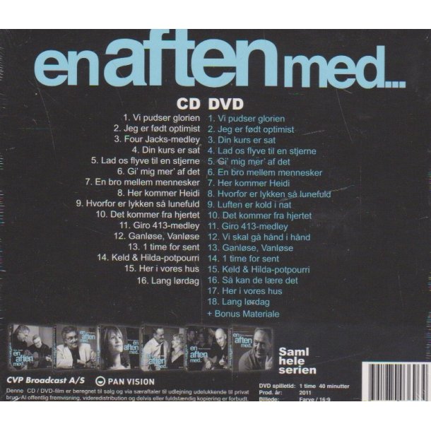 En aften med...(CD+DVD)