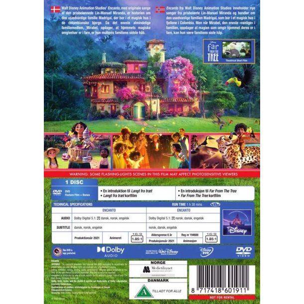 Encanto - Disney Klassikere nr. 57 (DVD)