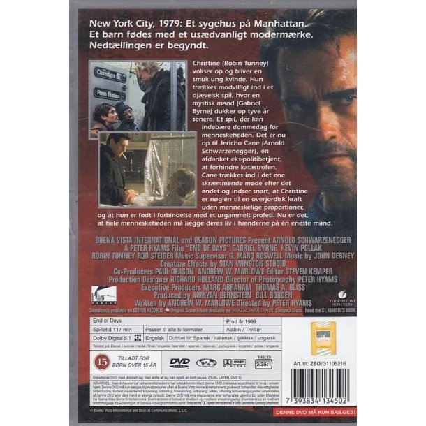 End of days (DVD)
