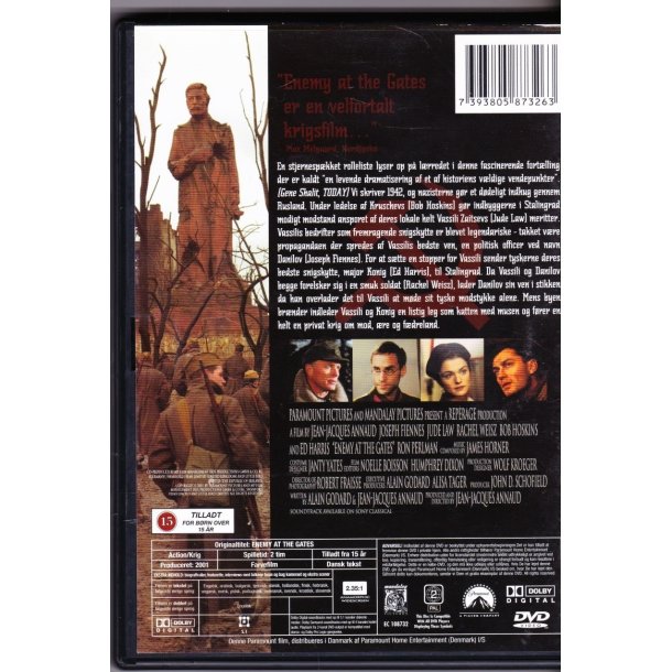 Enemy at the gates (DVD)