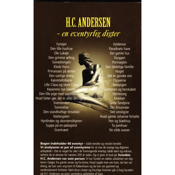H. C. Andersen - en eventyrlig digter (Bog)