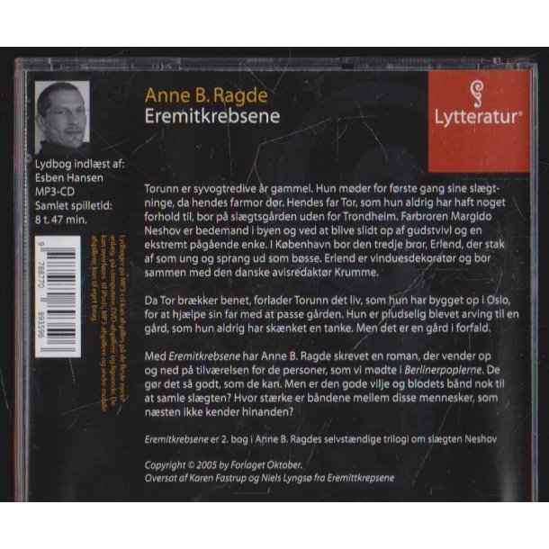 Eremitkrebsene (Lydbog)