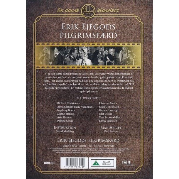 Erik Ejegods Pilgrimsf�rd (DVD)