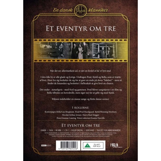 Et eventyr om tre (DVD)