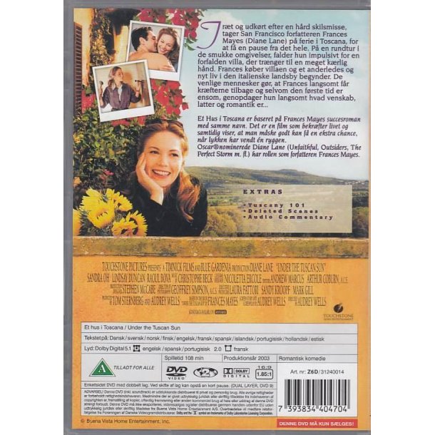 Et hus i Toscana (DVD)
