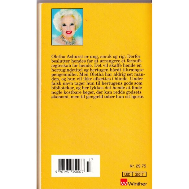 Barbara Cartland - Et fornuft�gteskab (Bog)