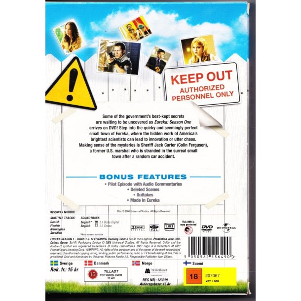 Eureka - S�son 1 (DVD)