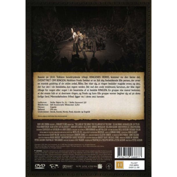 Ringenes Herre - Eventyret om ringen (DVD)
