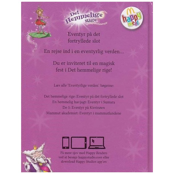 Det hemmelige rige - Eventyr p� det fortryllede slot (Bog)