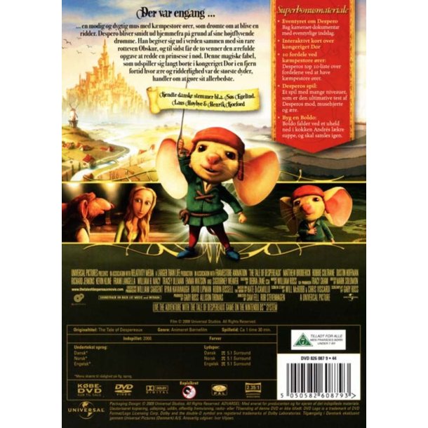 Eventyret om Despero (DVD)