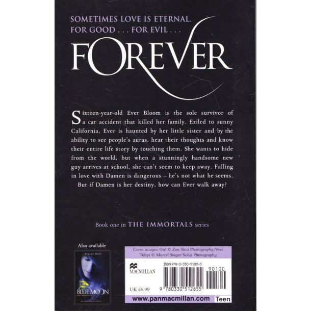 The Immortals 1 - Evermore (Bog)