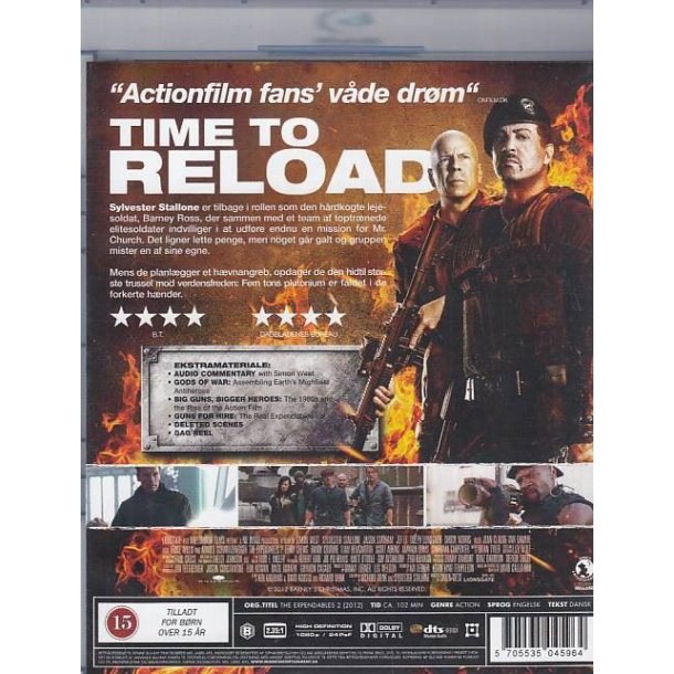 The Expendables 2 (Blu-ray)