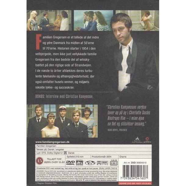 Familien Gregersen (DVD)