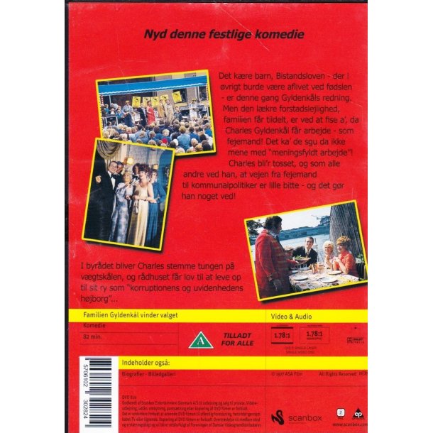 Familien Gyldenk�l 3 - Vinder valget (DVD)