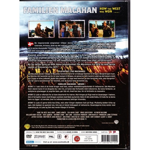Familien Macahan - S�son 1 (DVD)