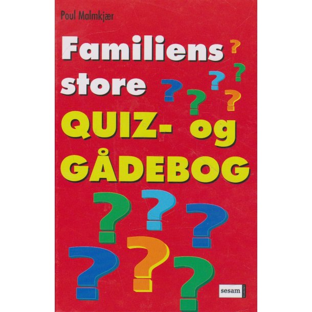 Familiens store quiz- og g�debog (Bog)