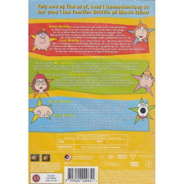 Family Guy - S�son 1 (DVD)