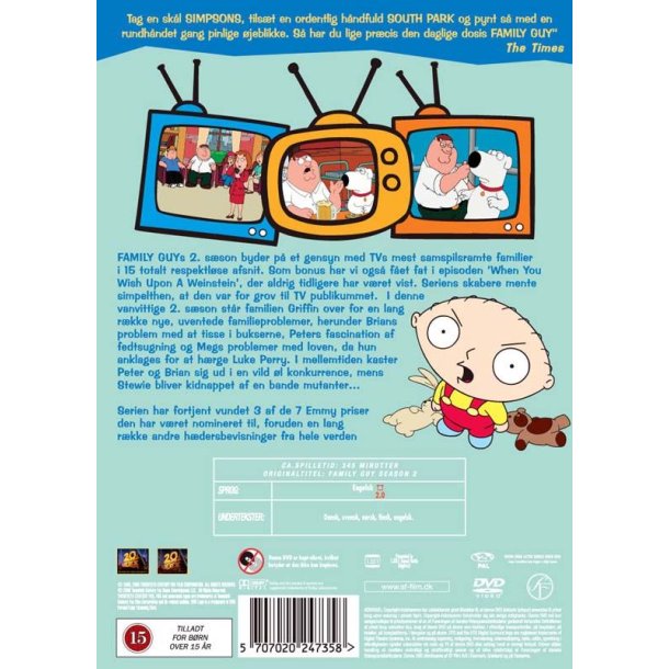 Family Guy - S�son 2 (DVD)