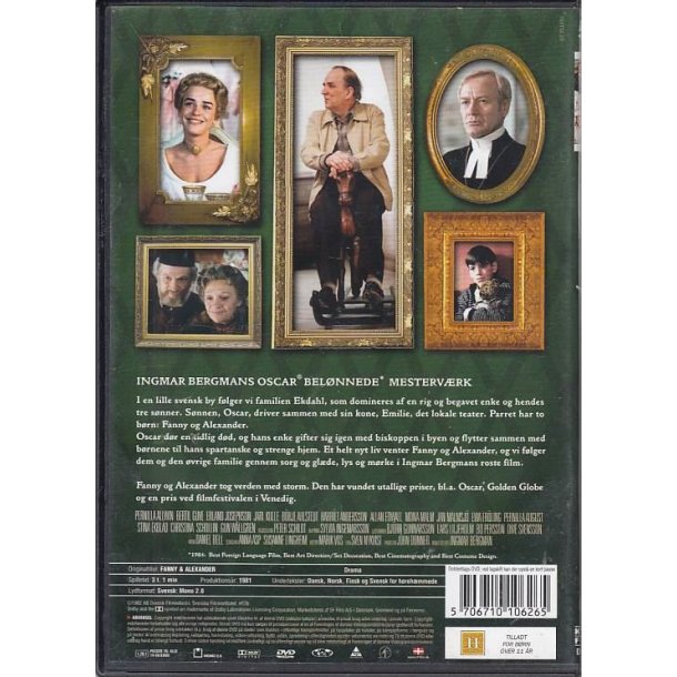 Ingmar Bergman  - Fanny og Alexander (DVD)