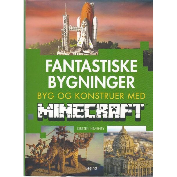 Fantastiske bygninger - Byg og konstruer med Minecraft (Bog)