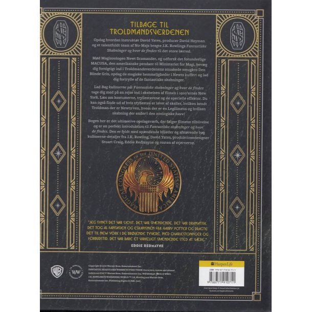 Fantastiske skabninger - Bag kulisserne (Bog)